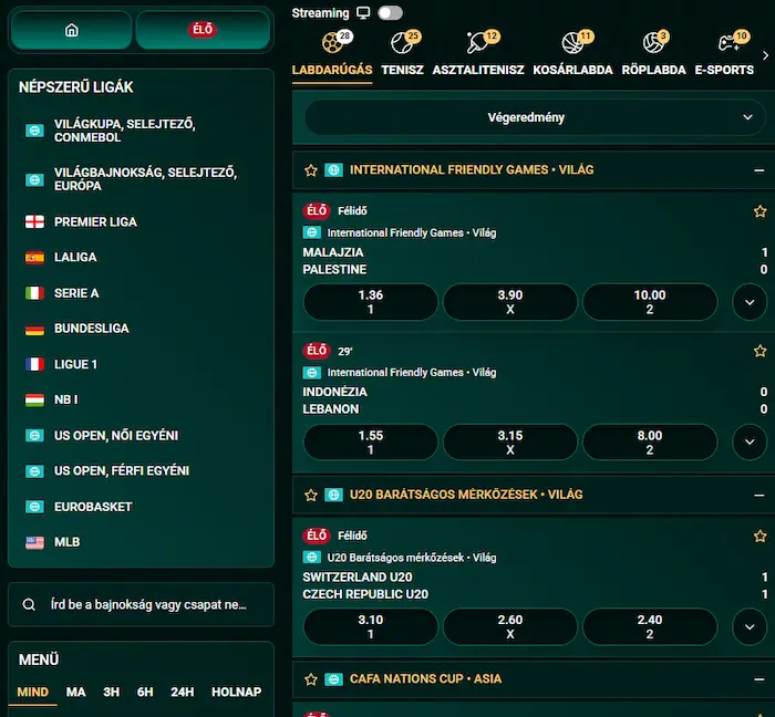 Cashed Spellen sport-live